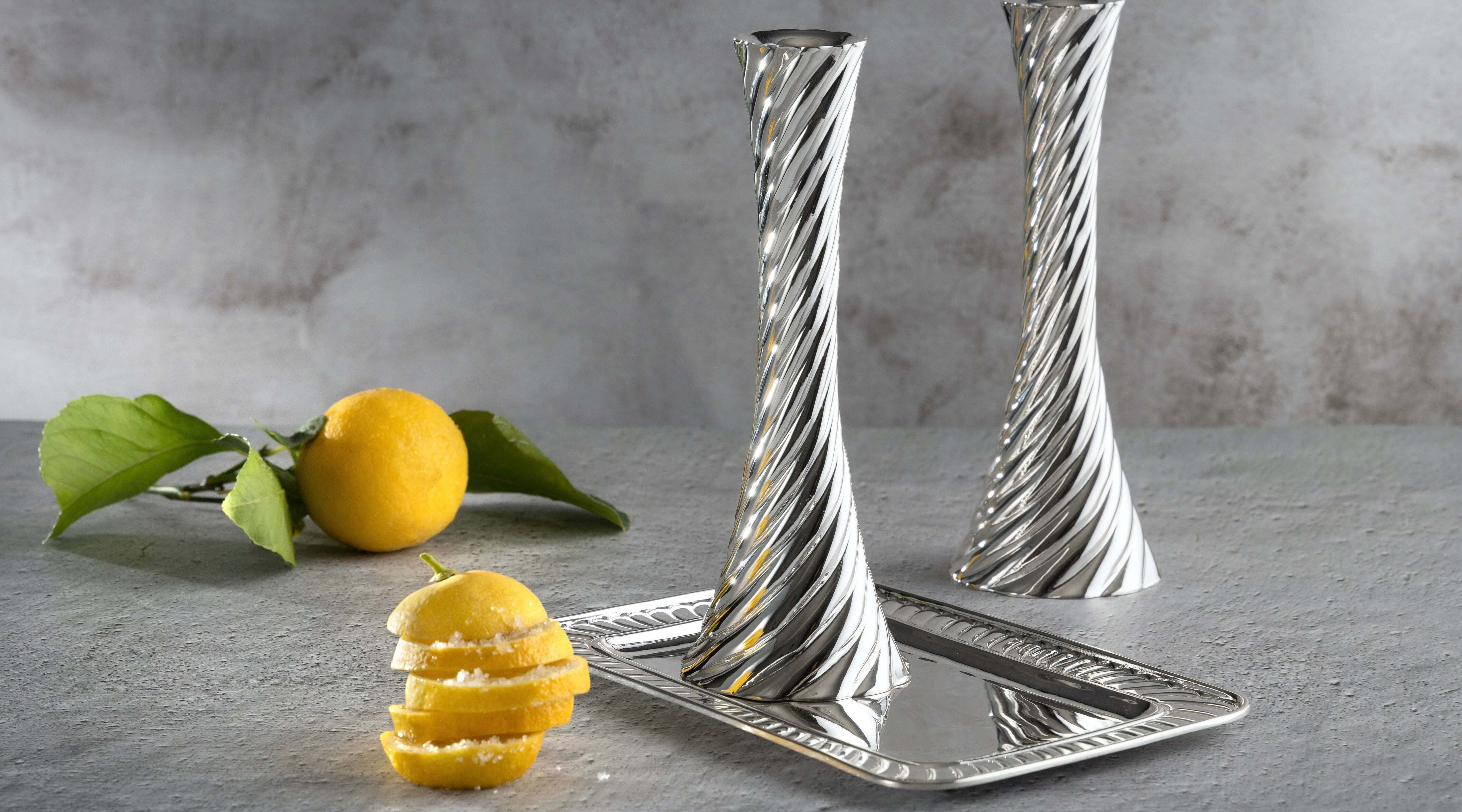 Candlesticks | Piece Silver Crafting By Zion Hadad