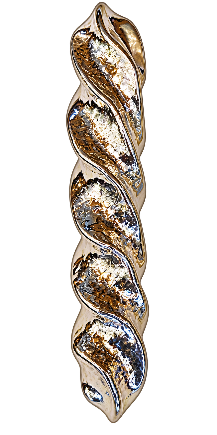 "Ashure" Silver Mezuzah Case