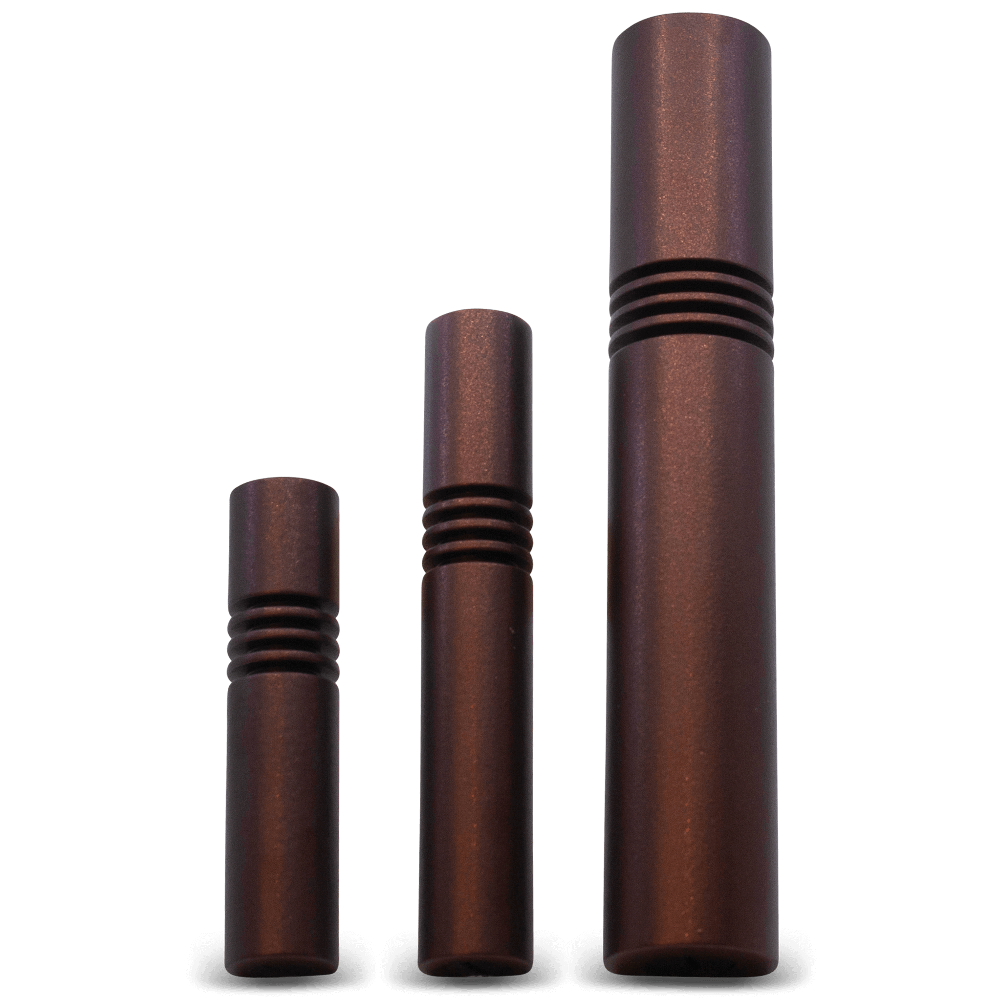 Bronze Aluminum Mezuzah Case