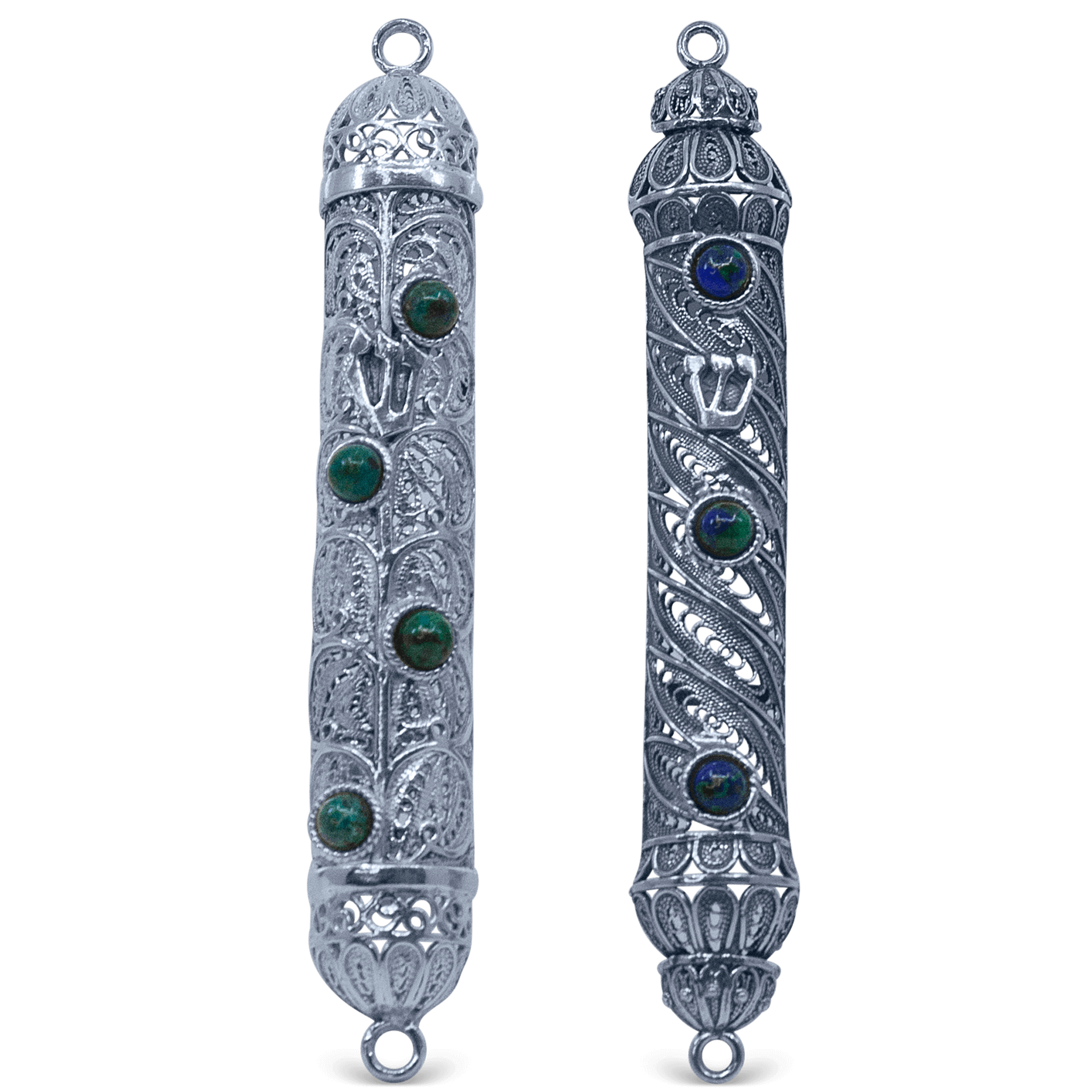 Yemeni filigree mezuzah