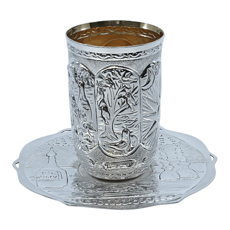 STERLING SILVER KIDDUSH CUP