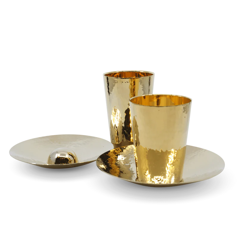 sterling silver Kiddush cup set