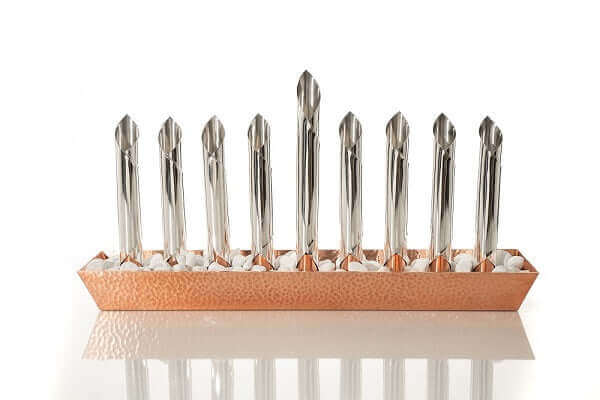 sterling silver hanukkah menorah