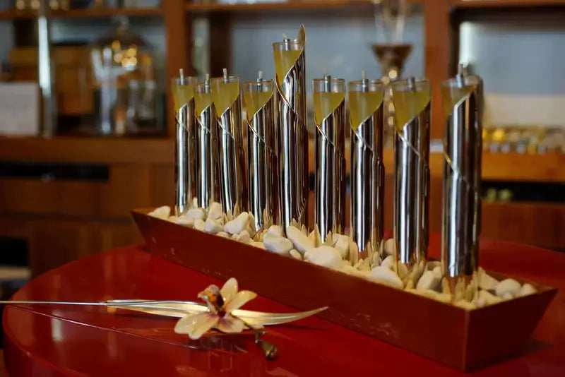 sterling silver menorah