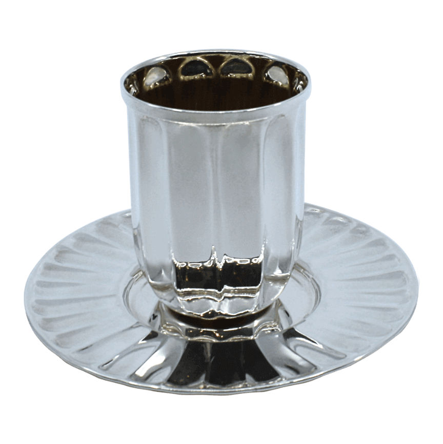 Barrel Modern Shabbat Kiddush Cup - Piece By Zion Hadad