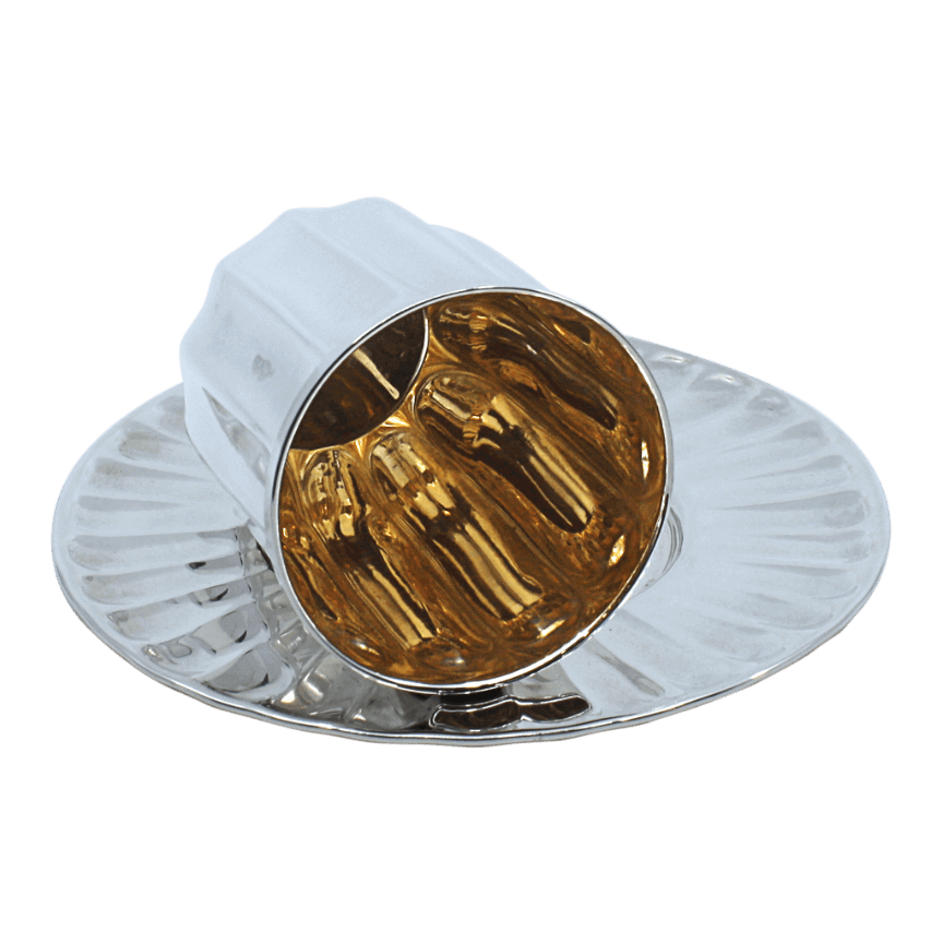 Barrel Modern Shabbat Kiddush Cup A - Piece By Zion Hadad