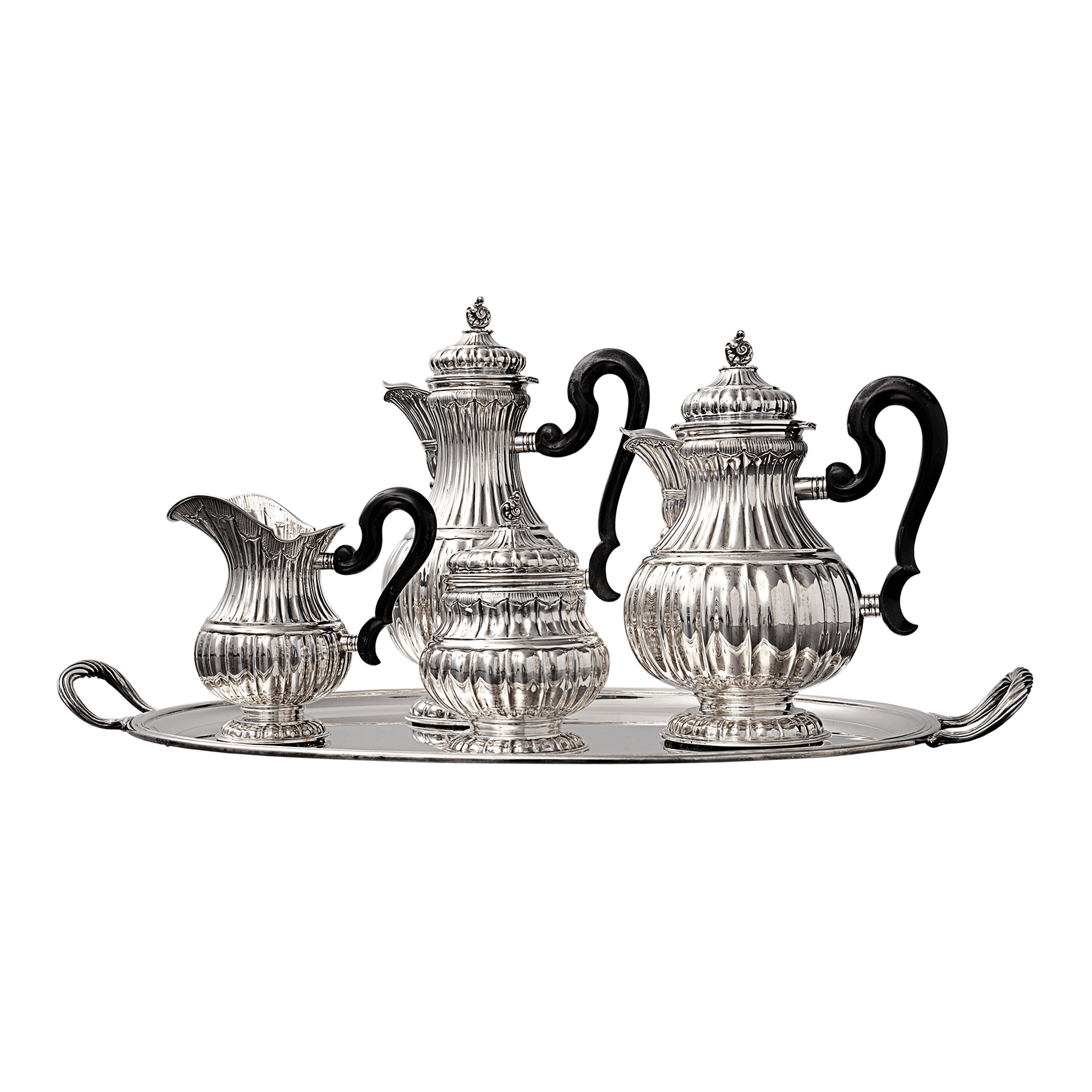 Buccellati Tea and Coffee Set - Piece By Zion Hadad