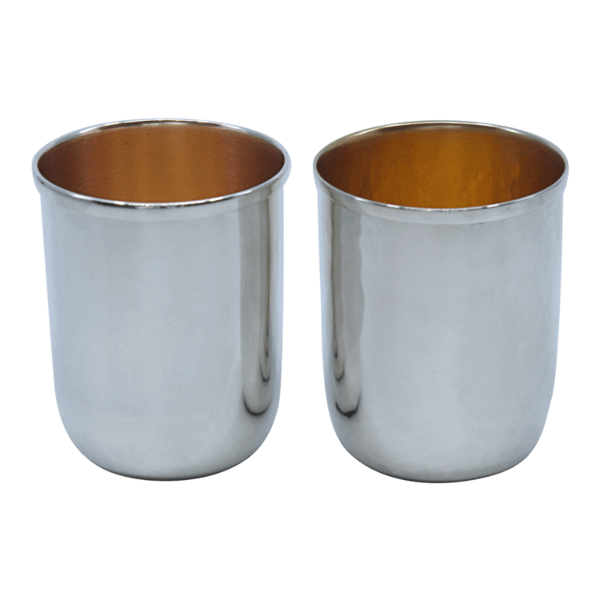 Charming Shabbat Silver Kiddush Cup A - Piece By Zion Hadad