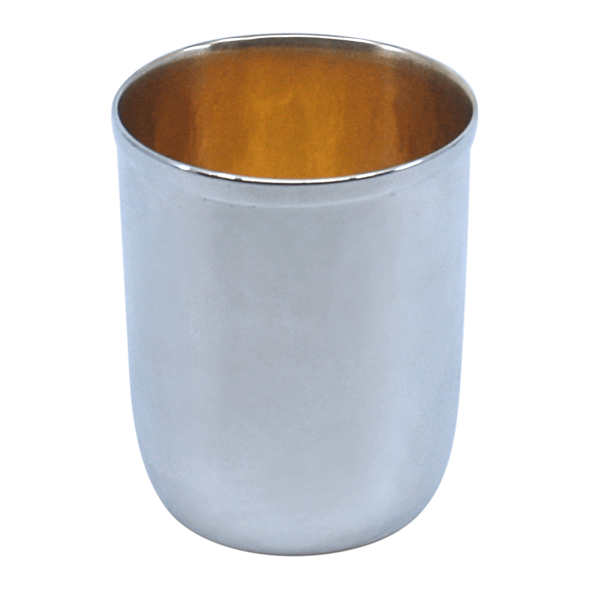 Charming Shabbat Silver Kiddush Cup C - Piece By Zion Hadad