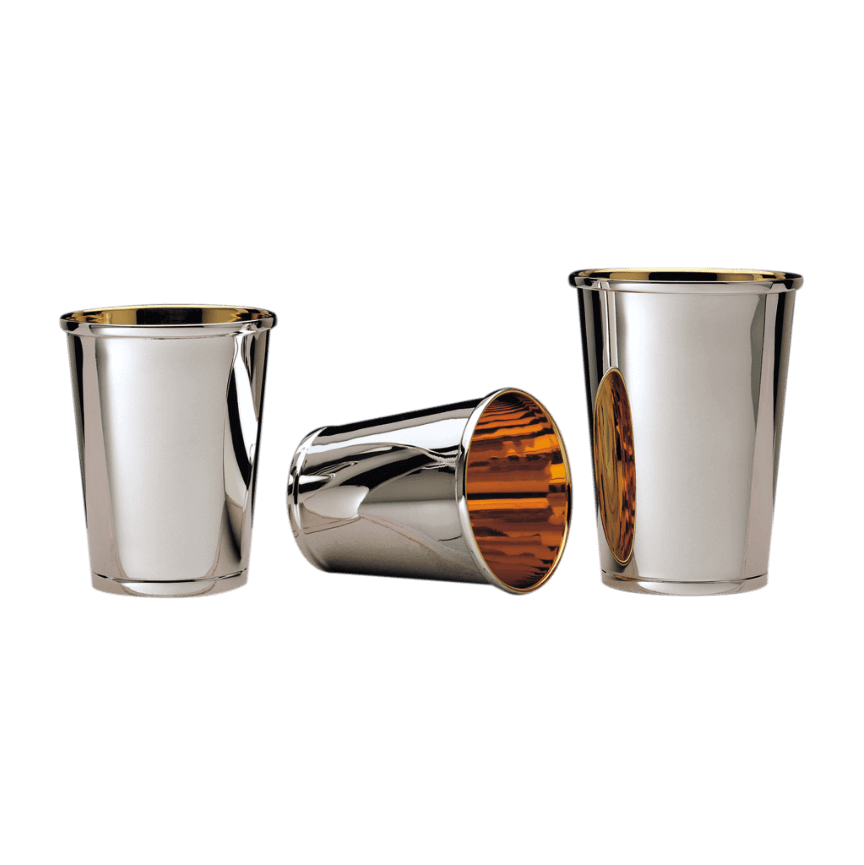 Classic Silver Shabbat Kiddush Cup - Piece By Zion Hadad