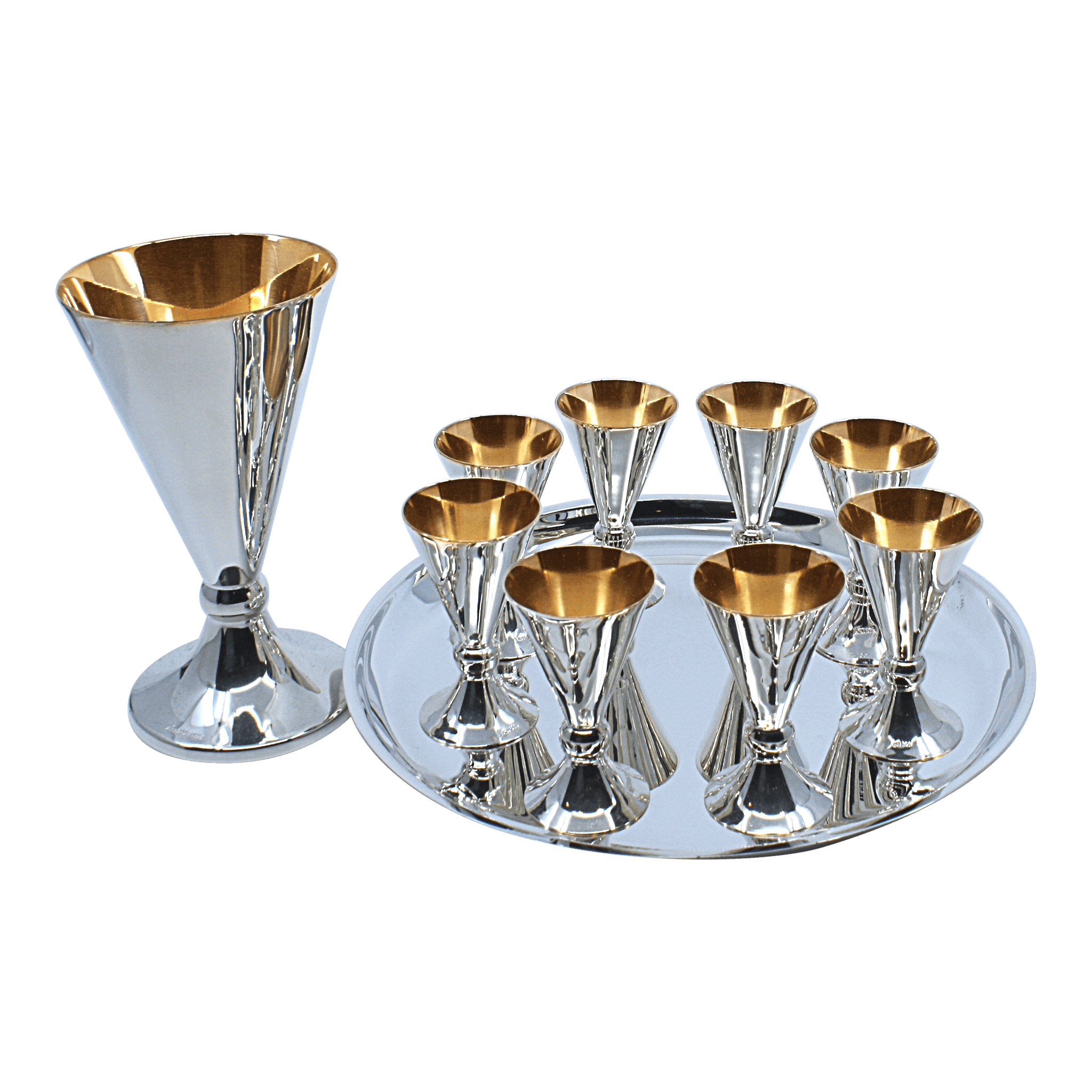 Cone Shabbat Wine Fountain Set 1 - Piece By Zion Hadad