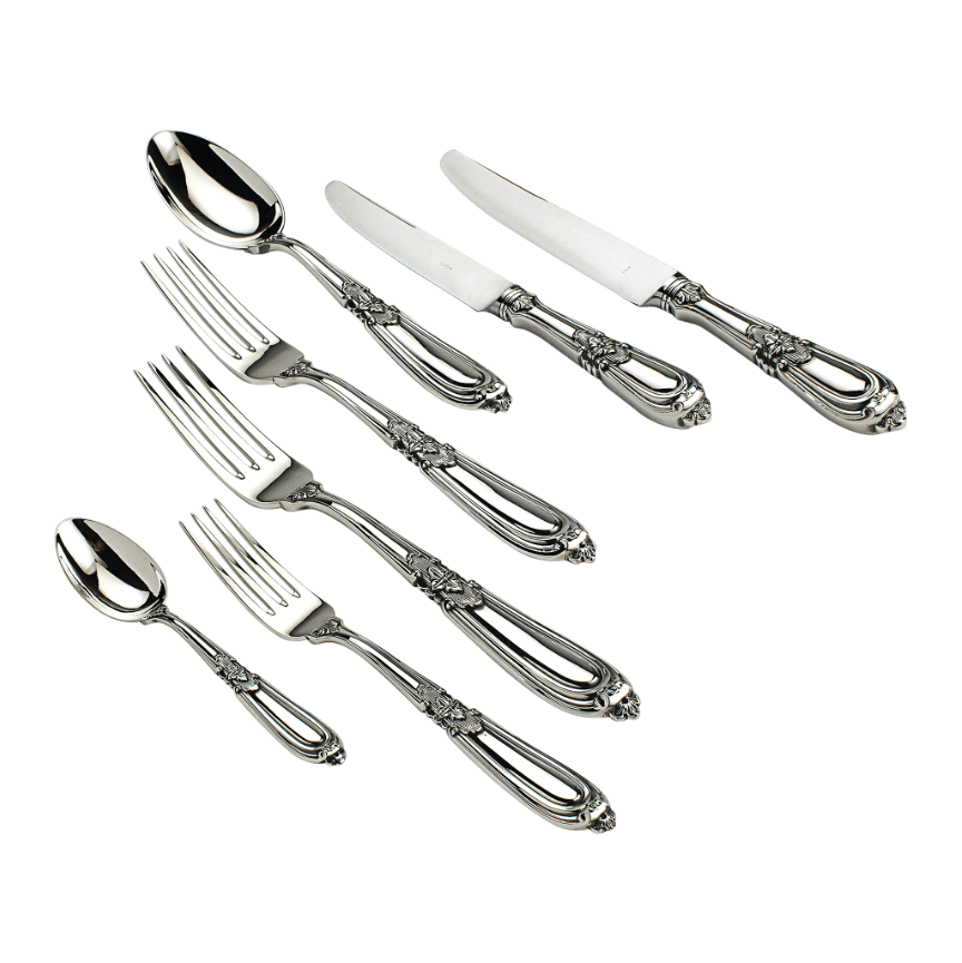 Esta Silverware Set By Buccellati - Piece By Zion Hadad