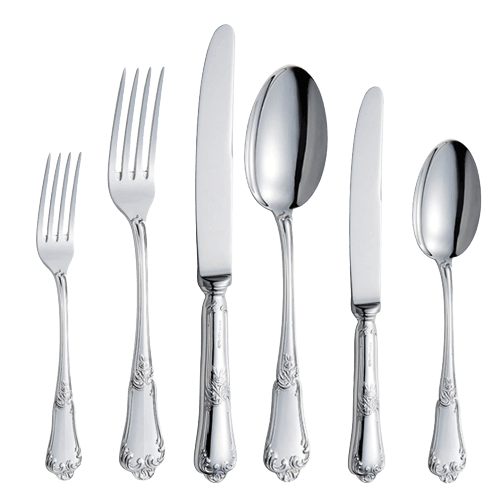 Flower Silverware 6 pc. - Piece By Zion Hadad
