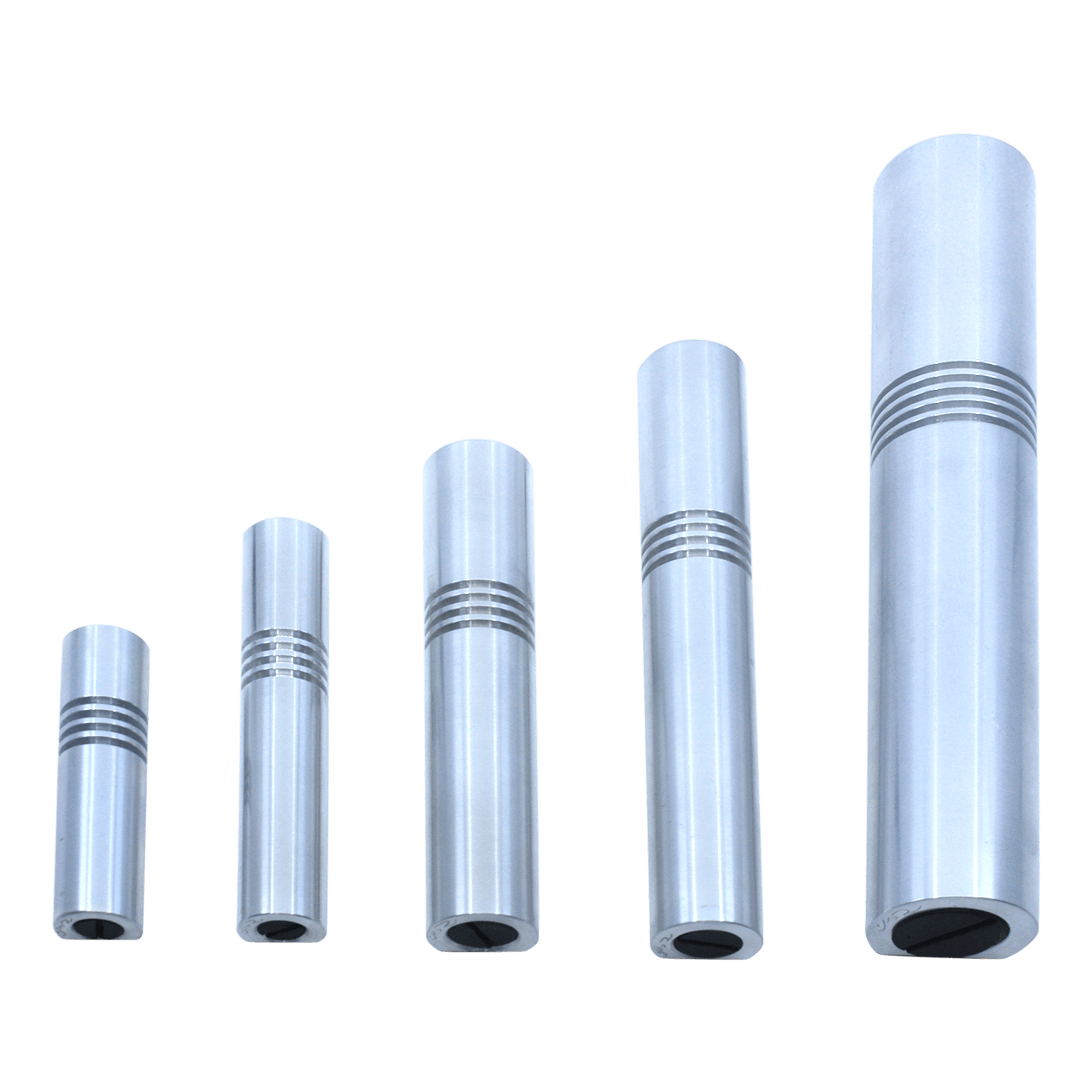 Mezuzah Case Aluminum Grey - Piece By Zion Hadad