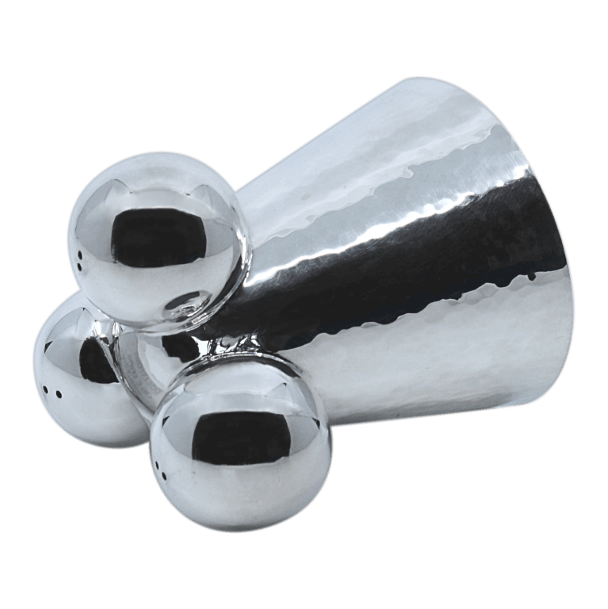 Modern Three Orbs Kiddush Cup A - Piece By Zion Hadad