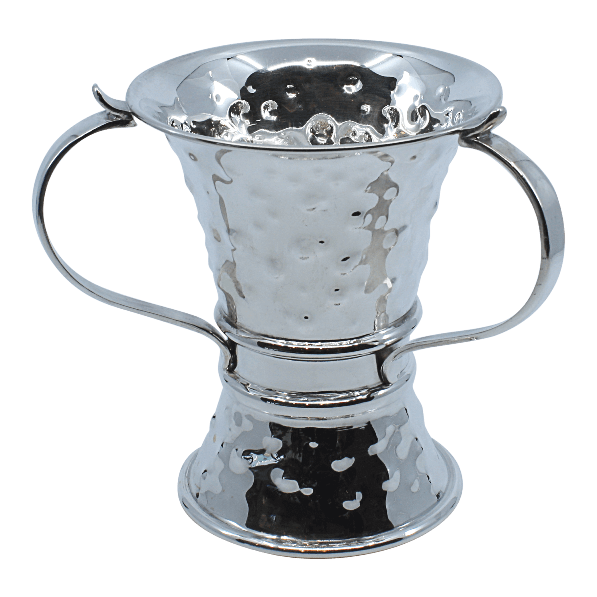 Shabbat Silver Washing Cup - Piece By Zion Hadad