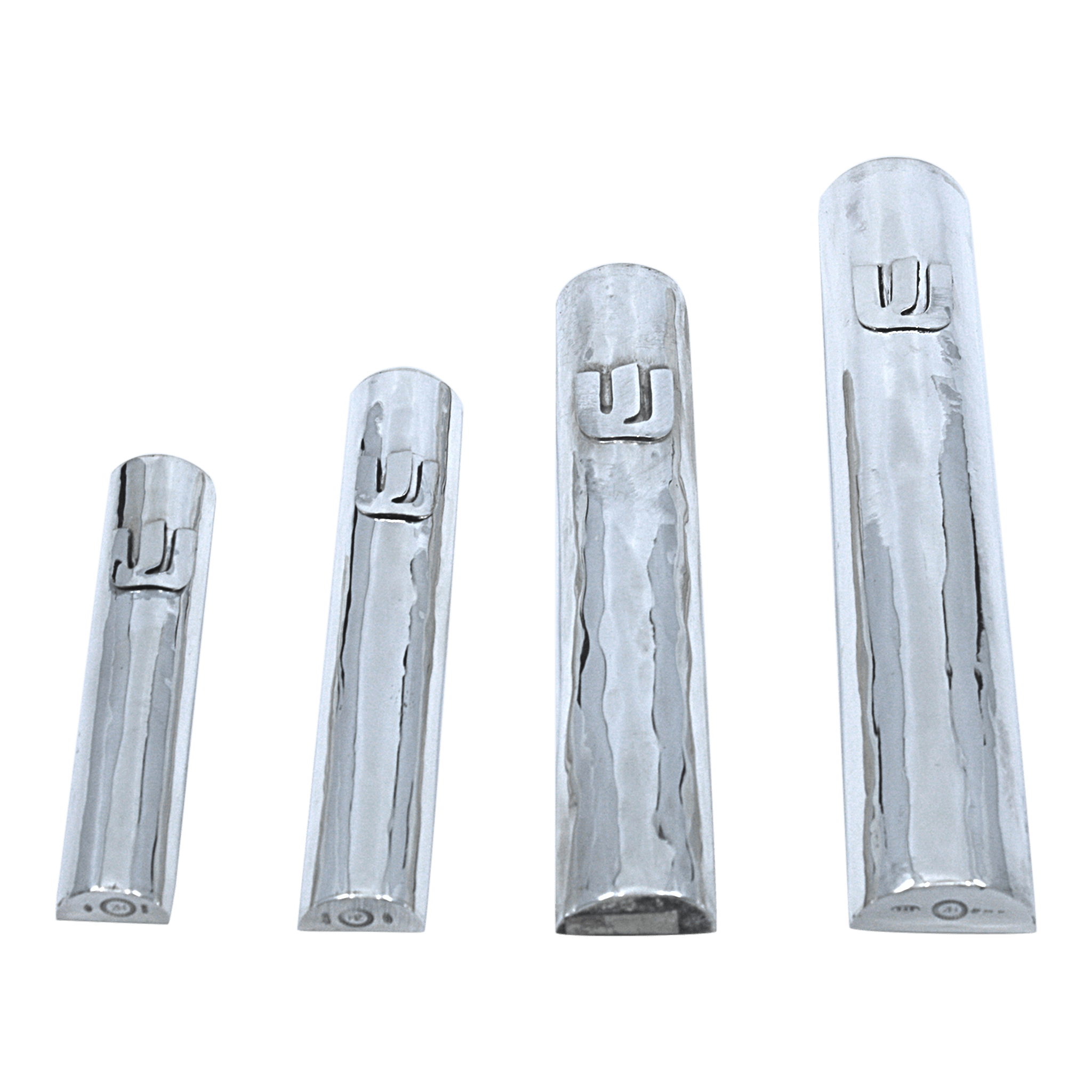 Silver Mezuzah Case Chella Hammer - Piece By Zion Hadad