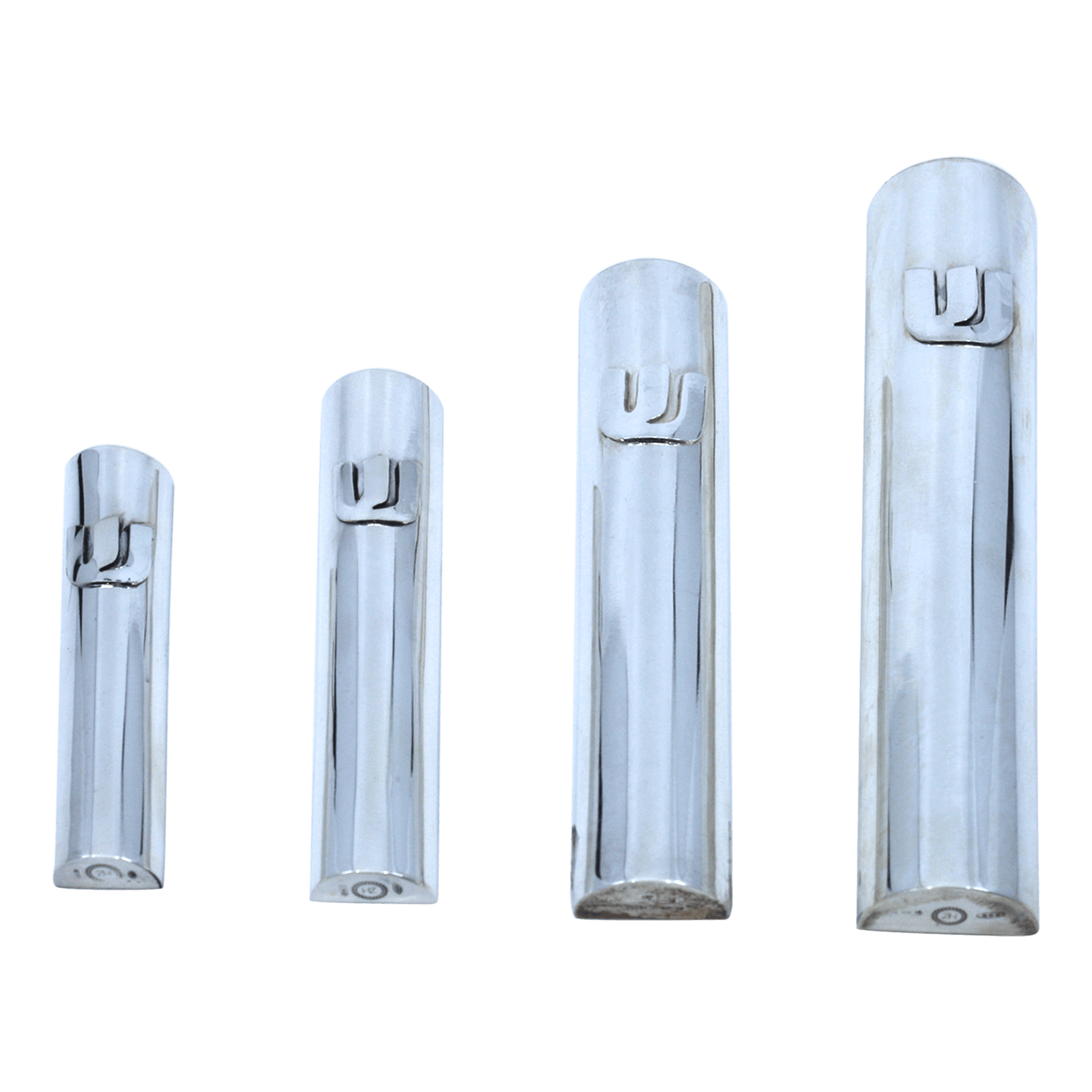 Silver Mezuzh Case Chella Blank - Piece By Zion Hadad