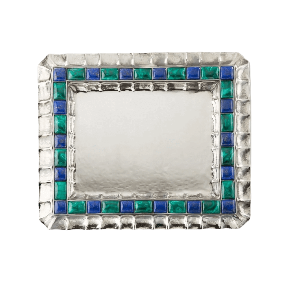 Sterling Silver Doge Tray C - Piece By Zion Hadad