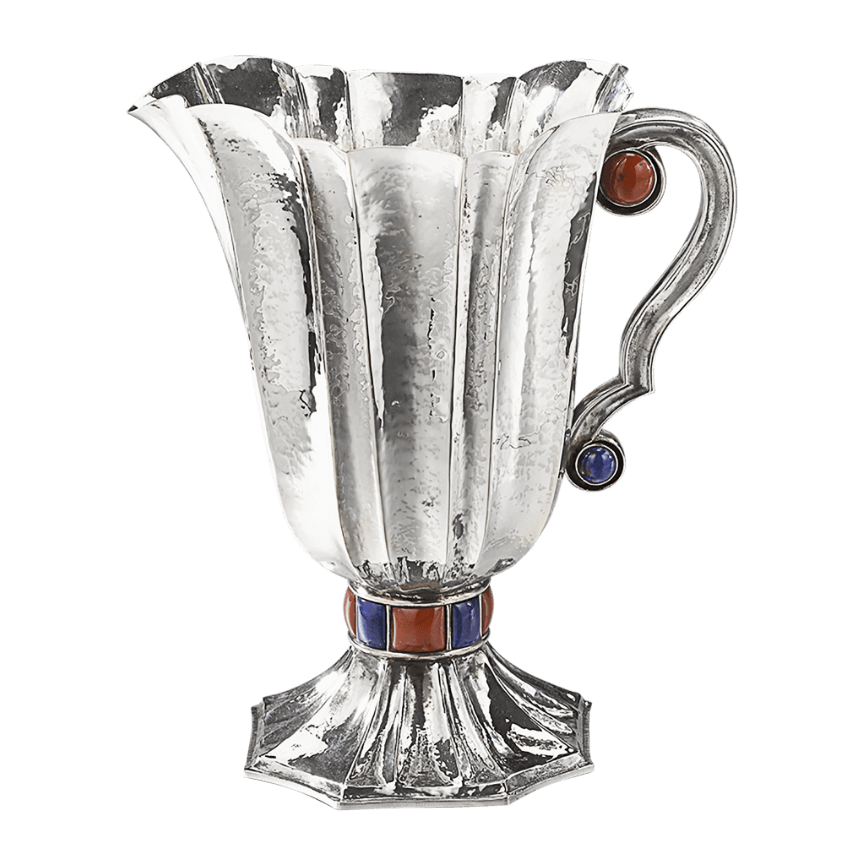 Sterling Silver Water Jug - Piece By Zion Hadad