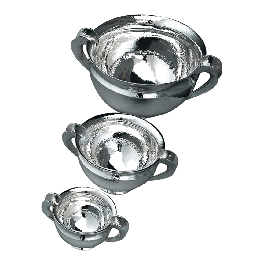 Troy Silver Bowl Set - Piece By Zion Hadad