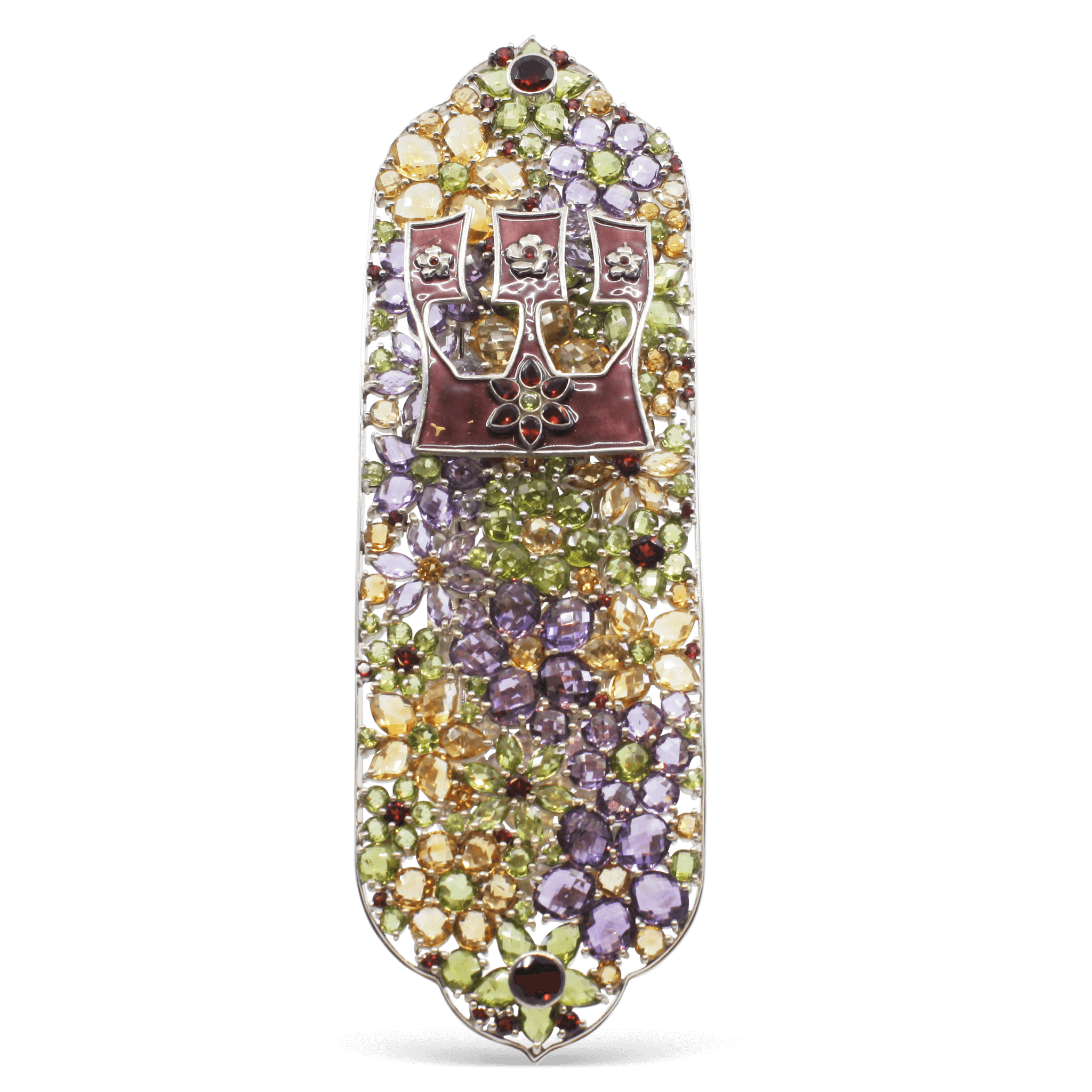 Unique Mezuzah 9049 - Piece By Zion Hadad
