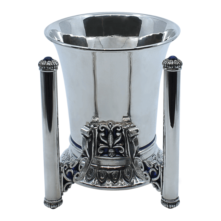 Yaakov Wesori Silver Washcup - Piece By Zion Hadad