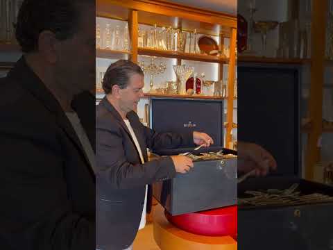 וידאו סט סכו״ם כסף מארז