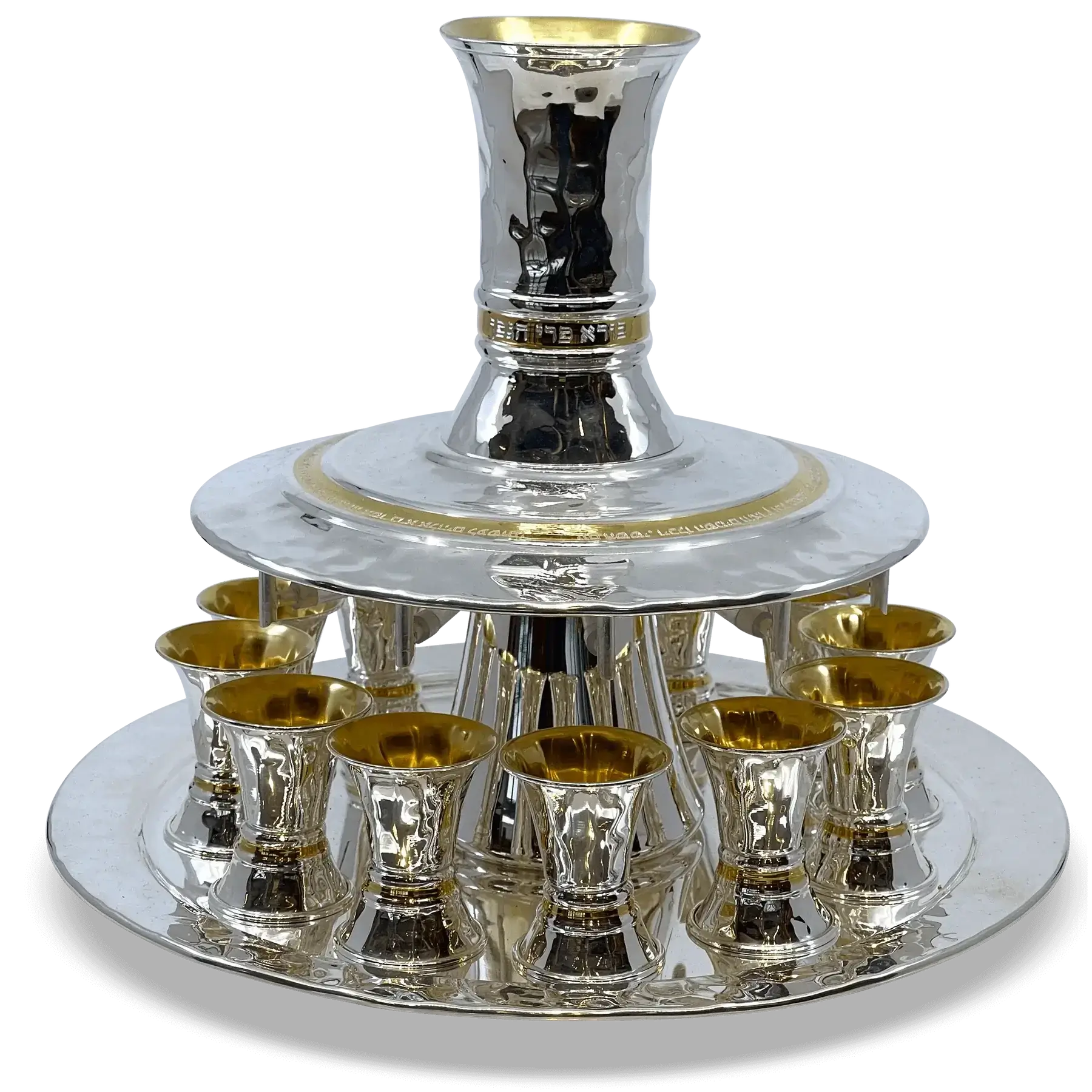 The Perfect Addition to Your Table: Silver Kiddush Wine Fountains, Where Tradition Meets Luxury