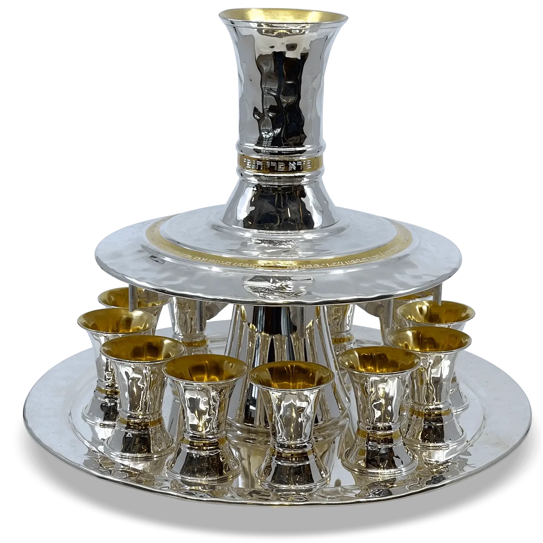 The Perfect Addition to Your Table: Silver Kiddush Wine Fountains, Where Tradition Meets Luxury