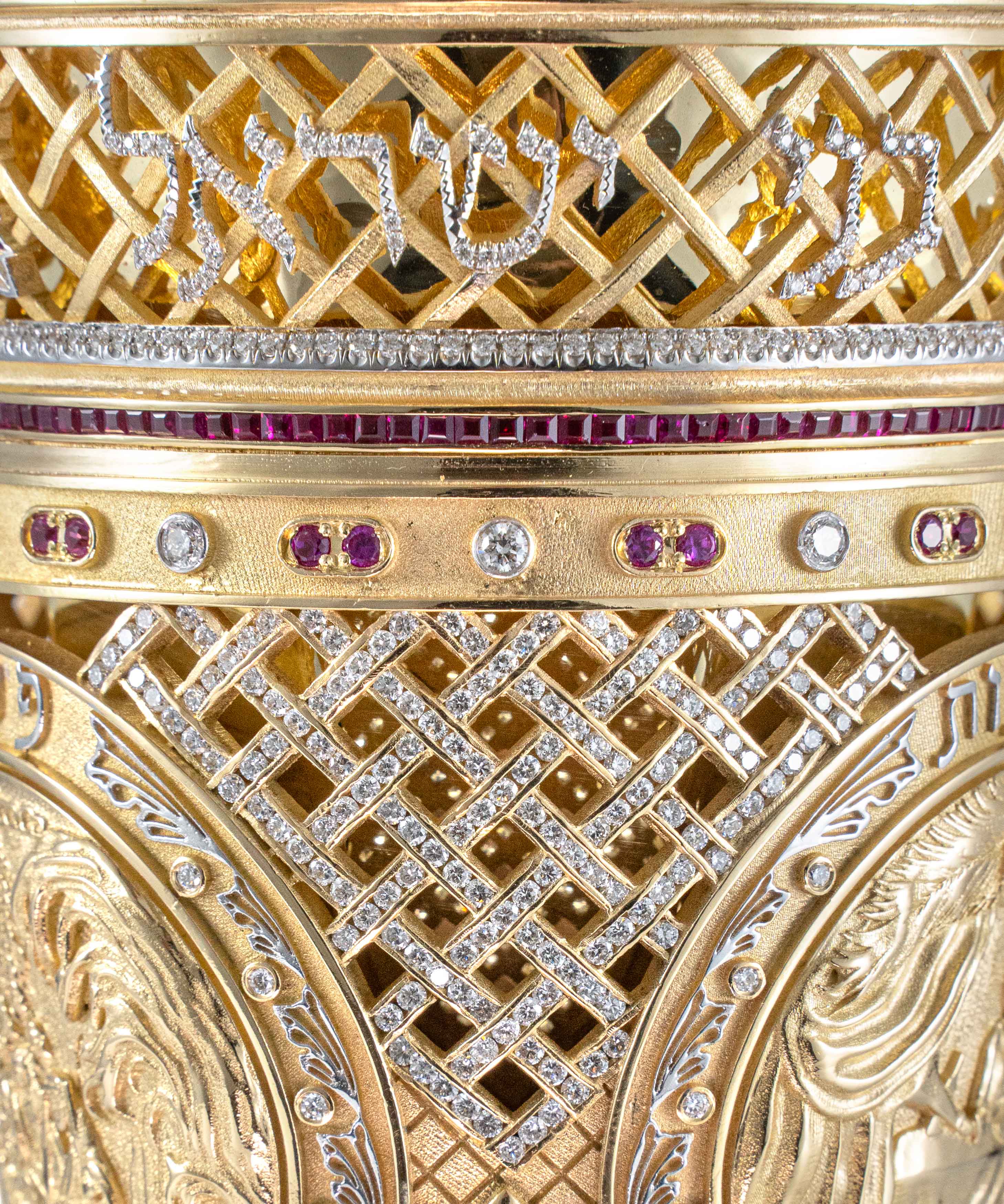 Golden Elijah's Goblet with the Pilgrimage Holidays