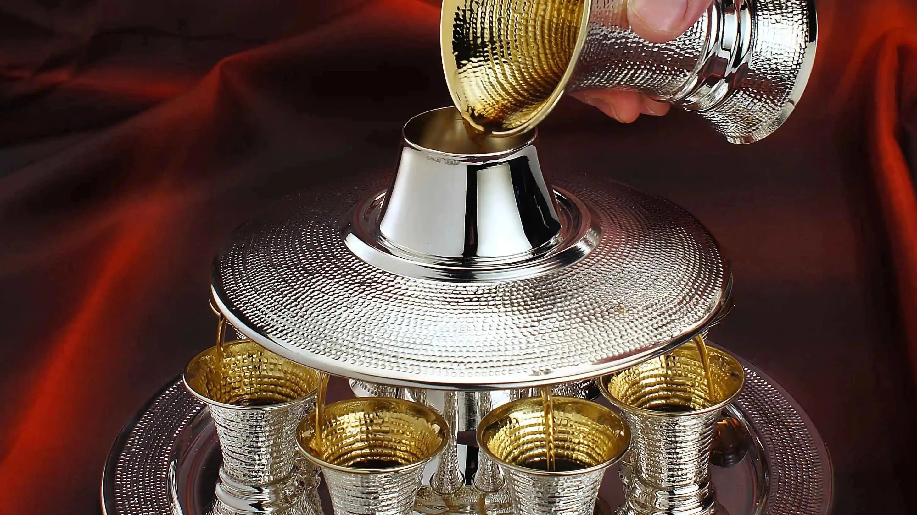 Silver kiddush fountain 6
