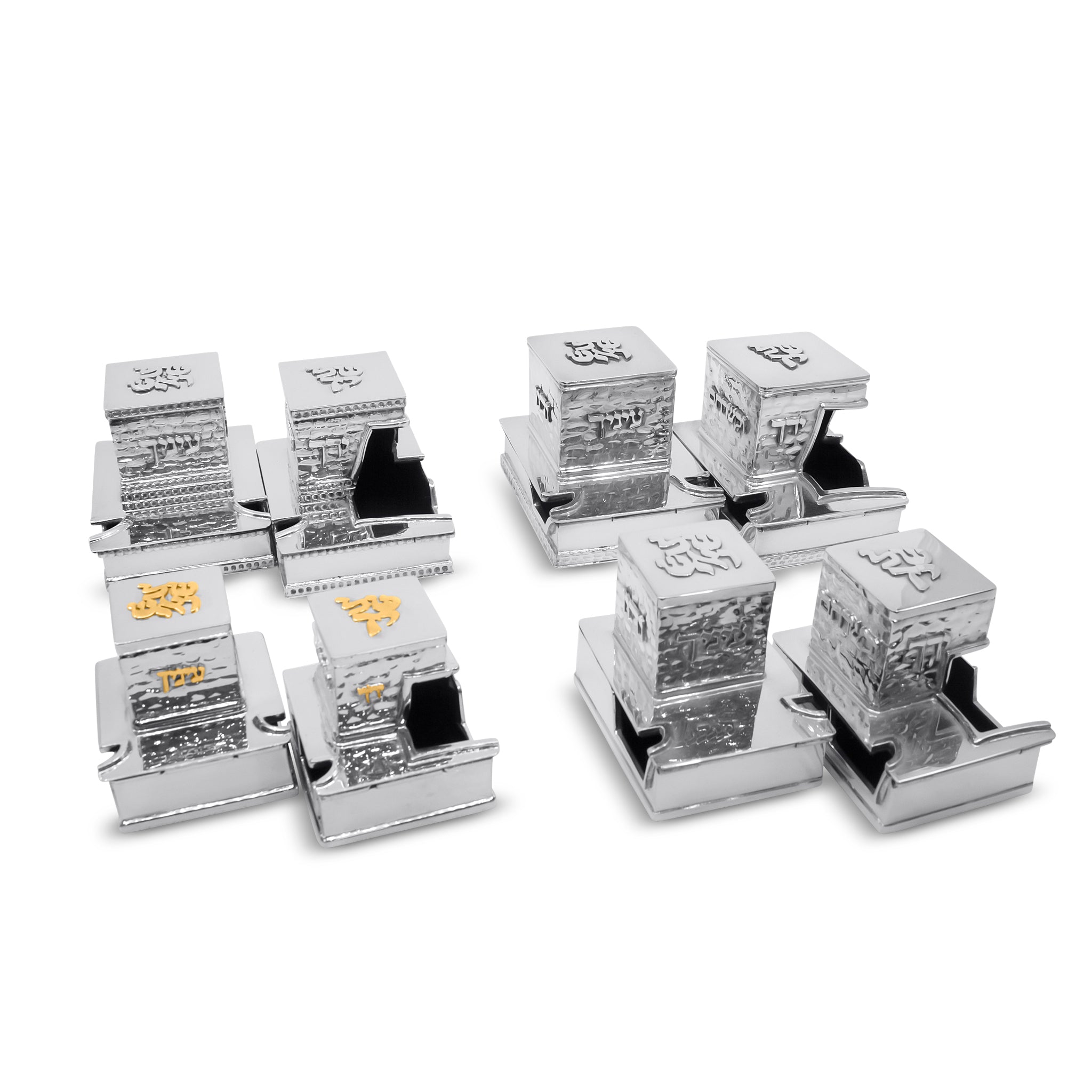 Silver tefillin set 32