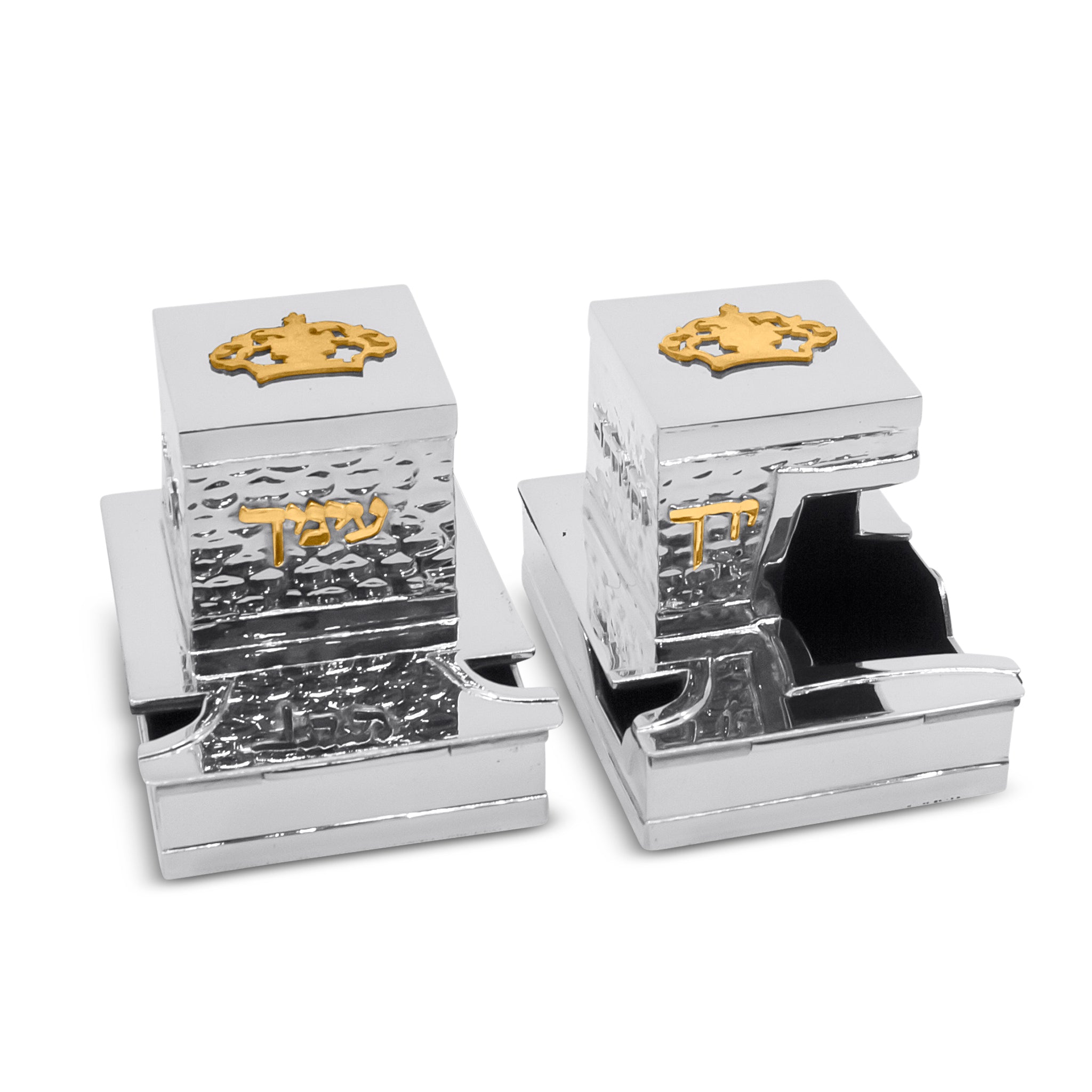 Silver tefillin set 34