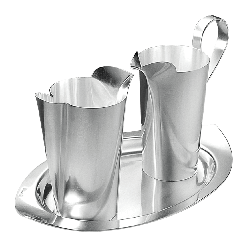 925 Silver Water Pitchers - Piece By Zion Hadad