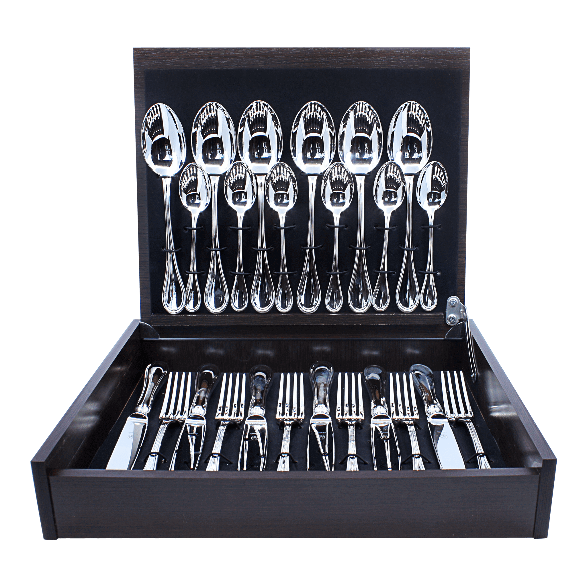 Oval plane cutlery set for 6 people - Piece By Zion Hadad