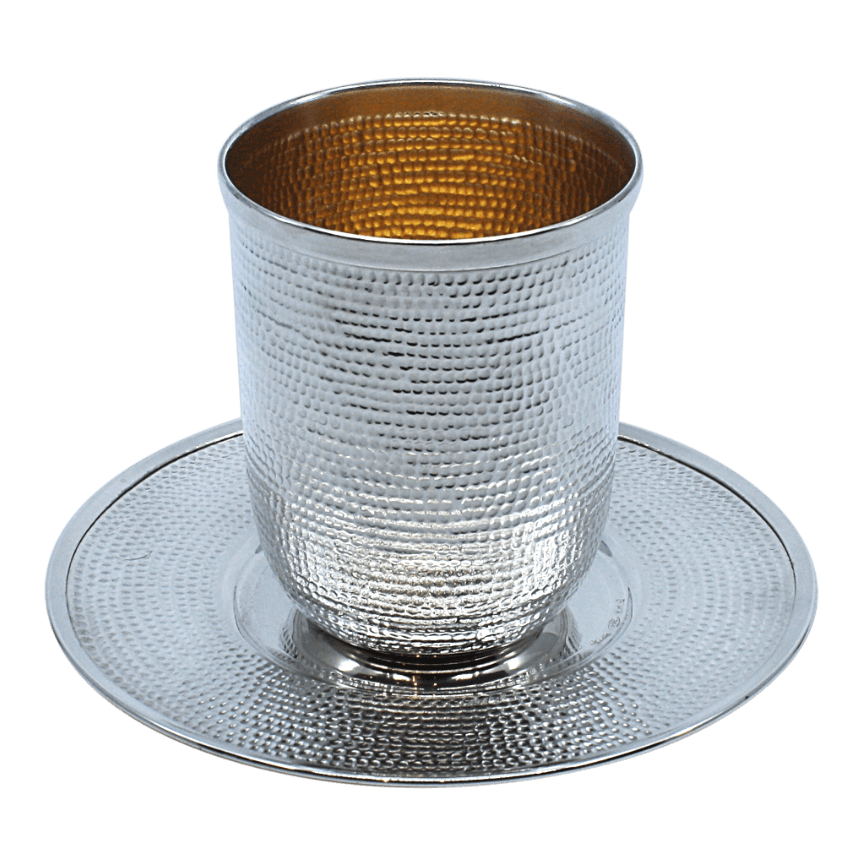 Spotted Barrel Modern Kiddush Cup - Piece By Zion Hadad