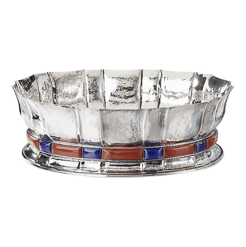 Sterling Silver Fruit Bowl - Piece By Zion Hadad