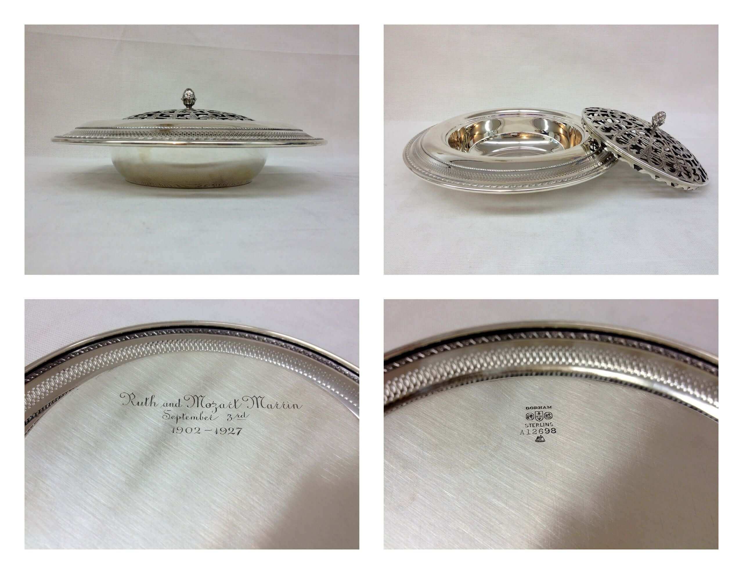 Vintage Silver Serving Tray A - Piece By Zion Hadad