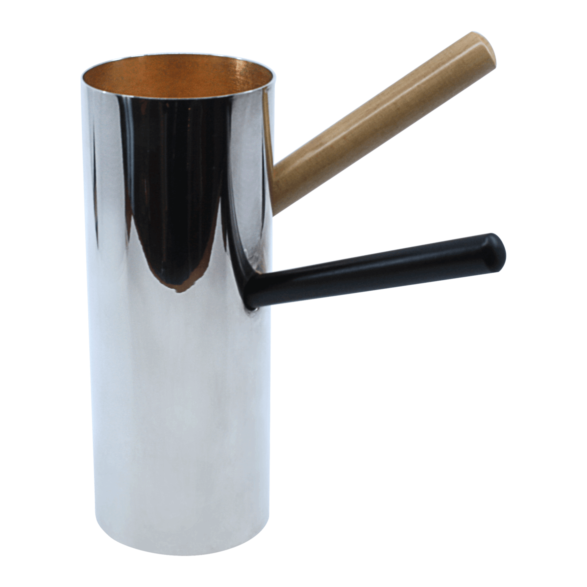 Wood and Silver Hand Washing Cup - Piece By Zion Hadad